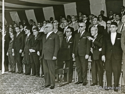 1966 - At the reviewing stand